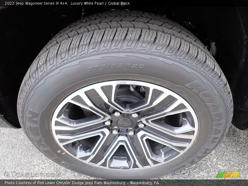 Luxury White Pearl / Global Black 2022 Jeep Wagoneer Series III 4x4