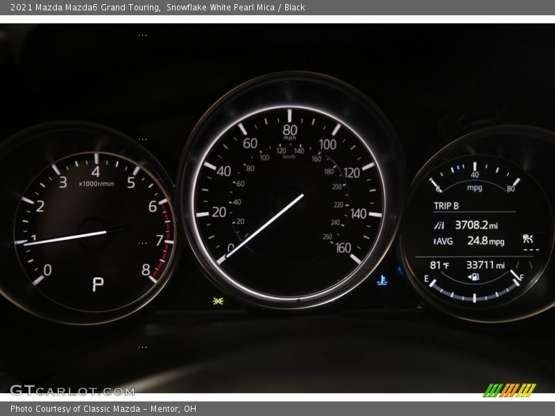  2021 Mazda6 Grand Touring Grand Touring Gauges