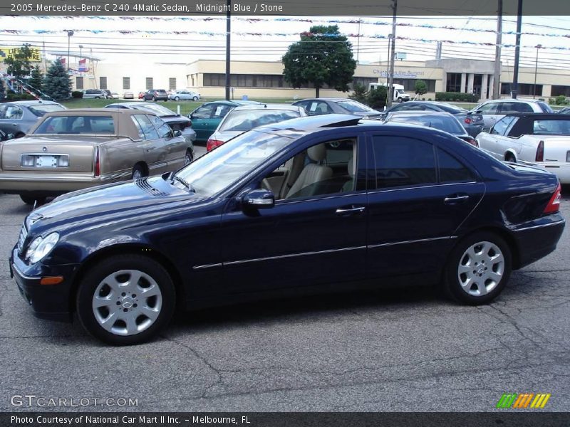 Midnight Blue / Stone 2005 Mercedes-Benz C 240 4Matic Sedan