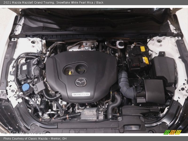  2021 Mazda6 Grand Touring Engine - 2.5 Liter Turbocharged SKYACTIV-G DI DOHC 16-Valve VVT 4 Cylinder