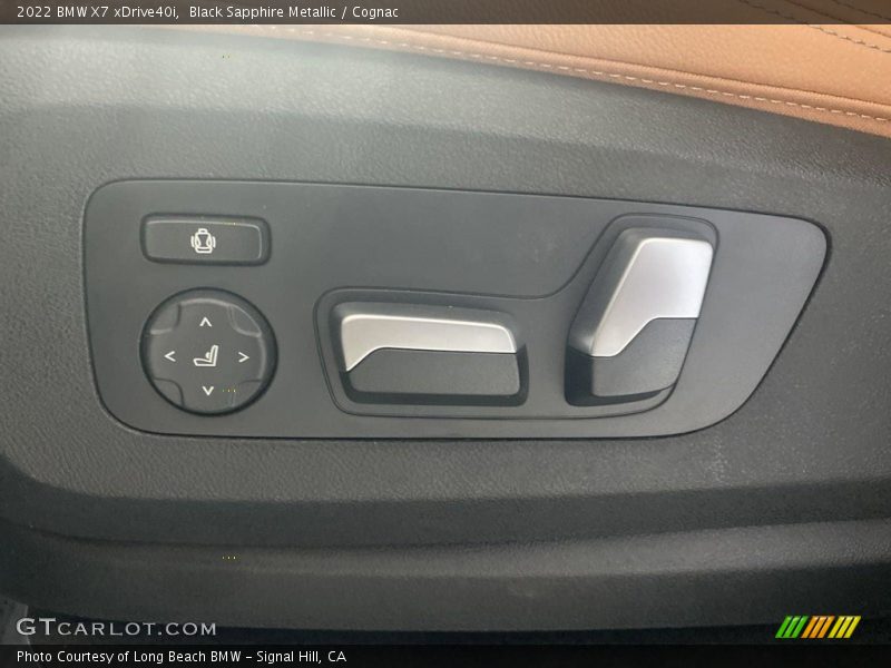Black Sapphire Metallic / Cognac 2022 BMW X7 xDrive40i