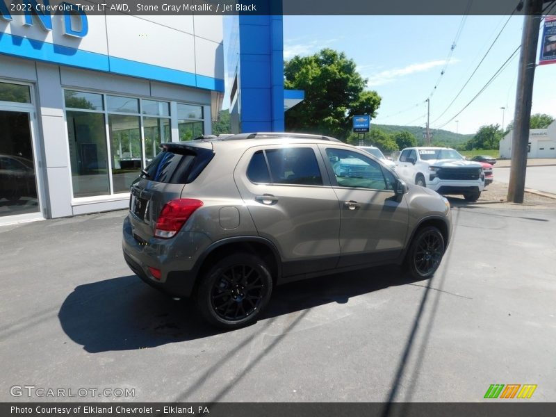 Stone Gray Metallic / Jet Black 2022 Chevrolet Trax LT AWD