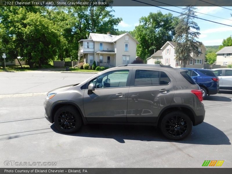Stone Gray Metallic / Jet Black 2022 Chevrolet Trax LT AWD