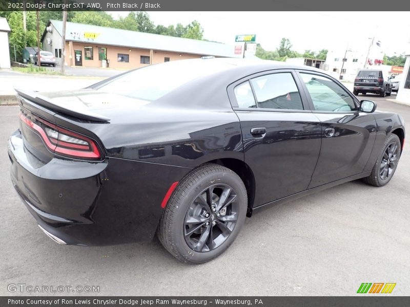 Pitch Black / Black 2022 Dodge Charger SXT AWD