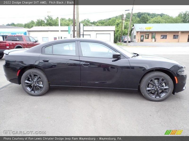 Pitch Black / Black 2022 Dodge Charger SXT AWD