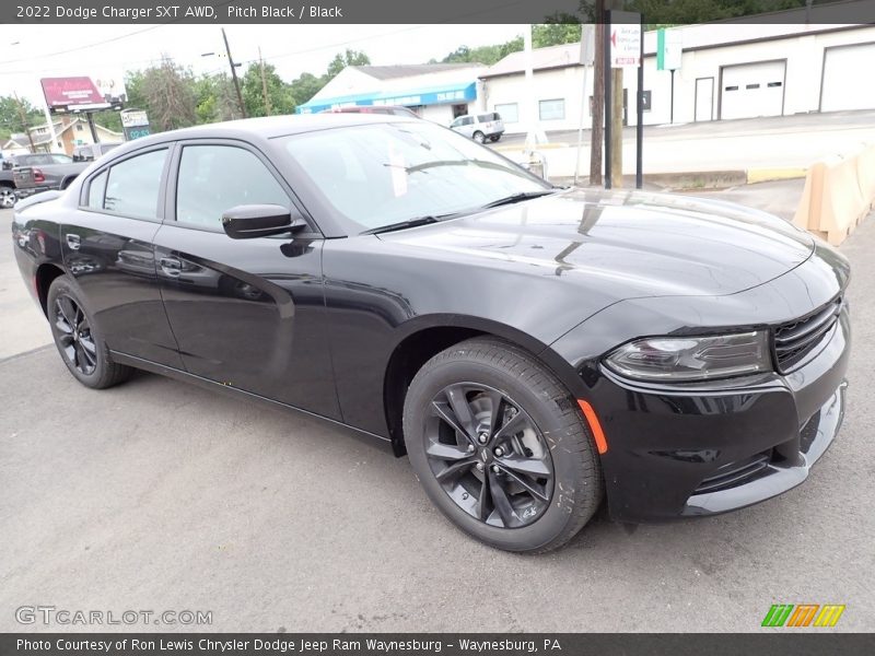 Pitch Black / Black 2022 Dodge Charger SXT AWD