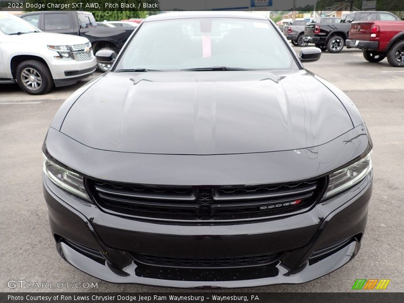 Pitch Black / Black 2022 Dodge Charger SXT AWD