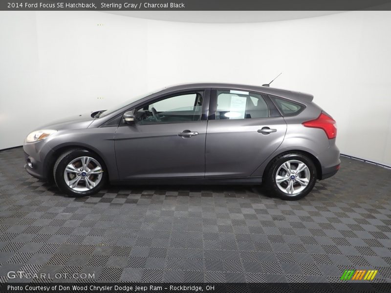 Sterling Gray / Charcoal Black 2014 Ford Focus SE Hatchback