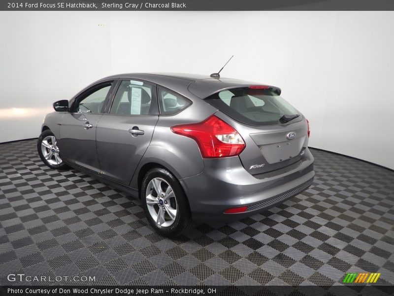 Sterling Gray / Charcoal Black 2014 Ford Focus SE Hatchback