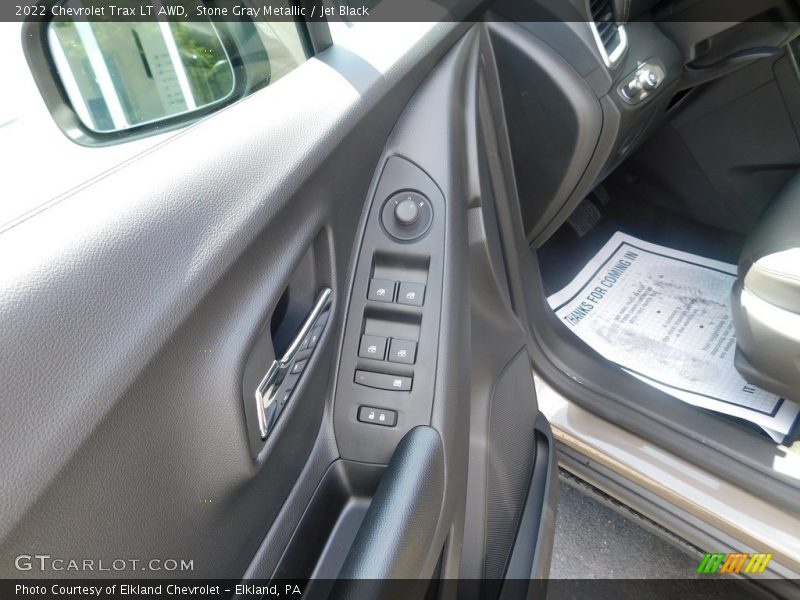 Stone Gray Metallic / Jet Black 2022 Chevrolet Trax LT AWD