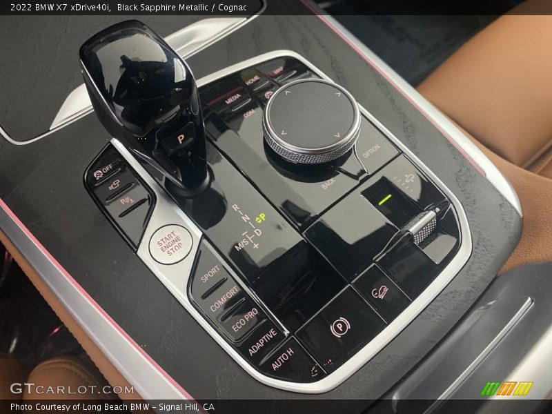 Black Sapphire Metallic / Cognac 2022 BMW X7 xDrive40i