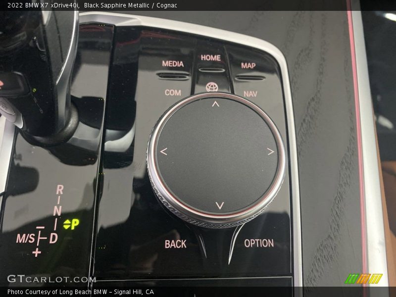 Black Sapphire Metallic / Cognac 2022 BMW X7 xDrive40i