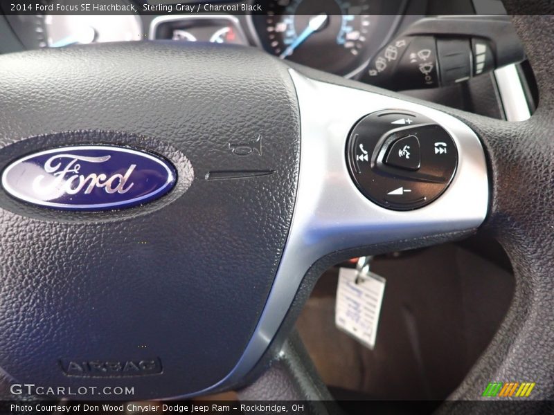 Sterling Gray / Charcoal Black 2014 Ford Focus SE Hatchback