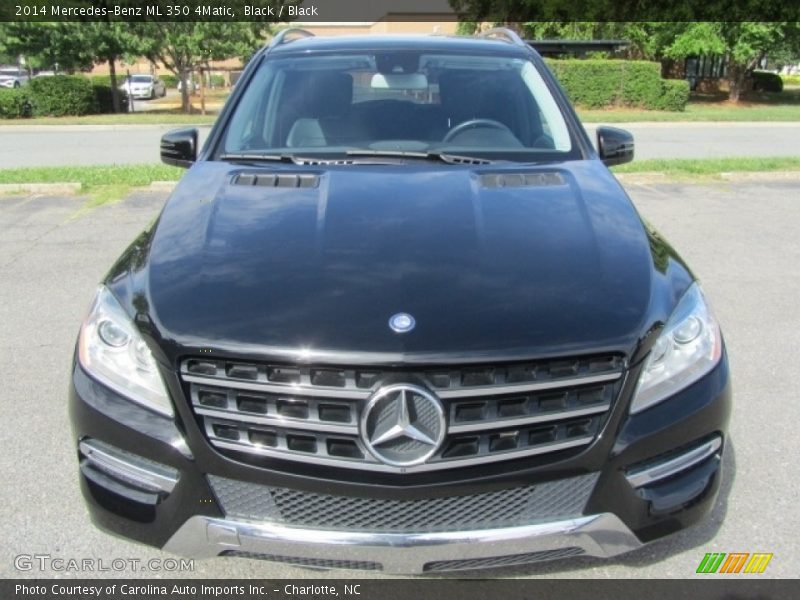 Black / Black 2014 Mercedes-Benz ML 350 4Matic