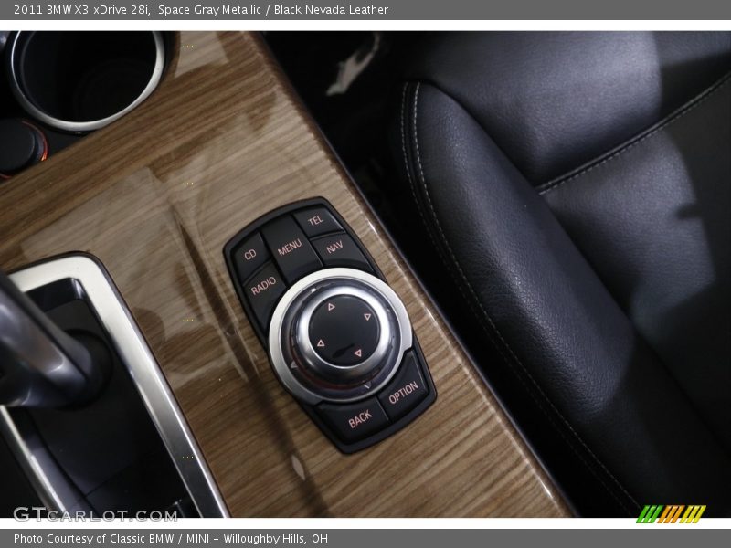 Space Gray Metallic / Black Nevada Leather 2011 BMW X3 xDrive 28i