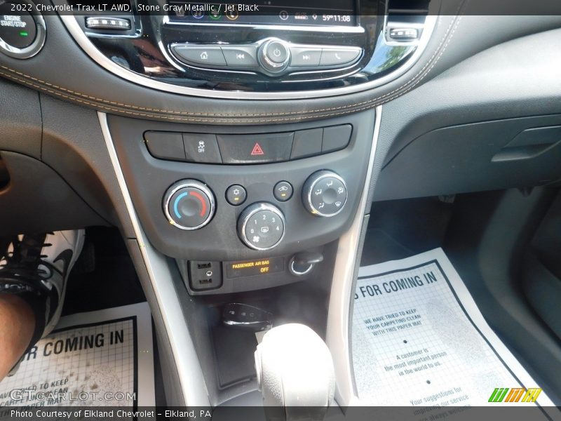 Stone Gray Metallic / Jet Black 2022 Chevrolet Trax LT AWD
