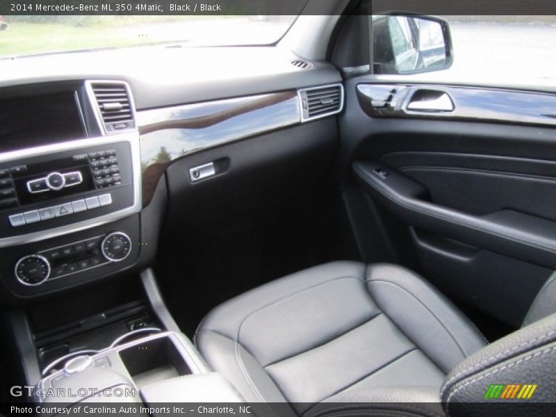 Black / Black 2014 Mercedes-Benz ML 350 4Matic