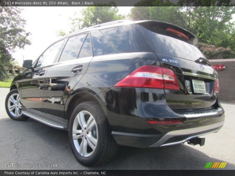 Black / Black 2014 Mercedes-Benz ML 350 4Matic