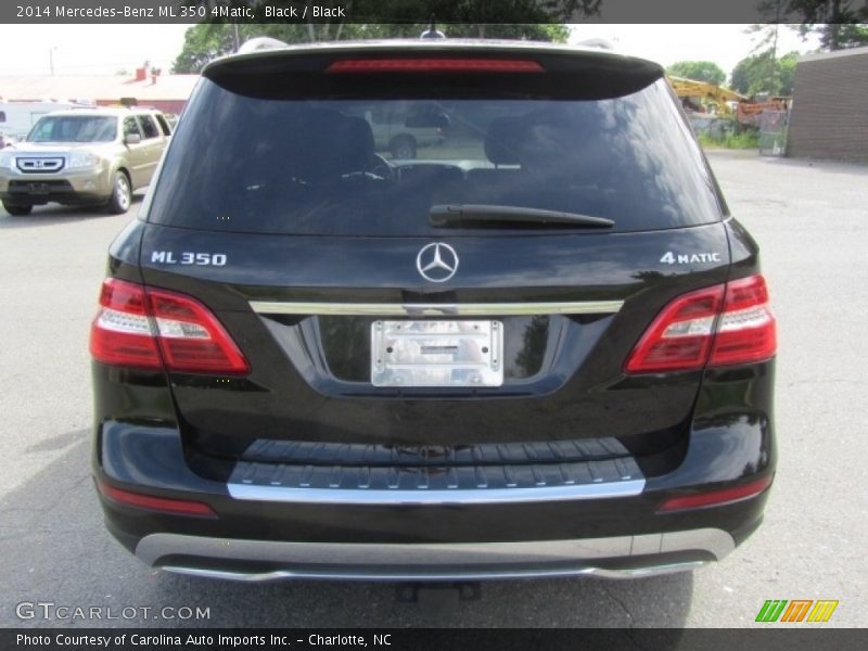 Black / Black 2014 Mercedes-Benz ML 350 4Matic