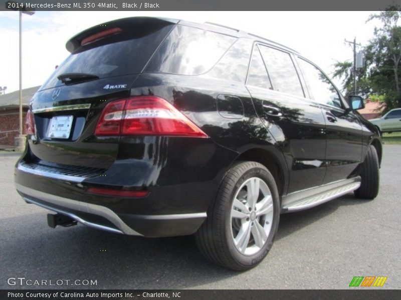 Black / Black 2014 Mercedes-Benz ML 350 4Matic