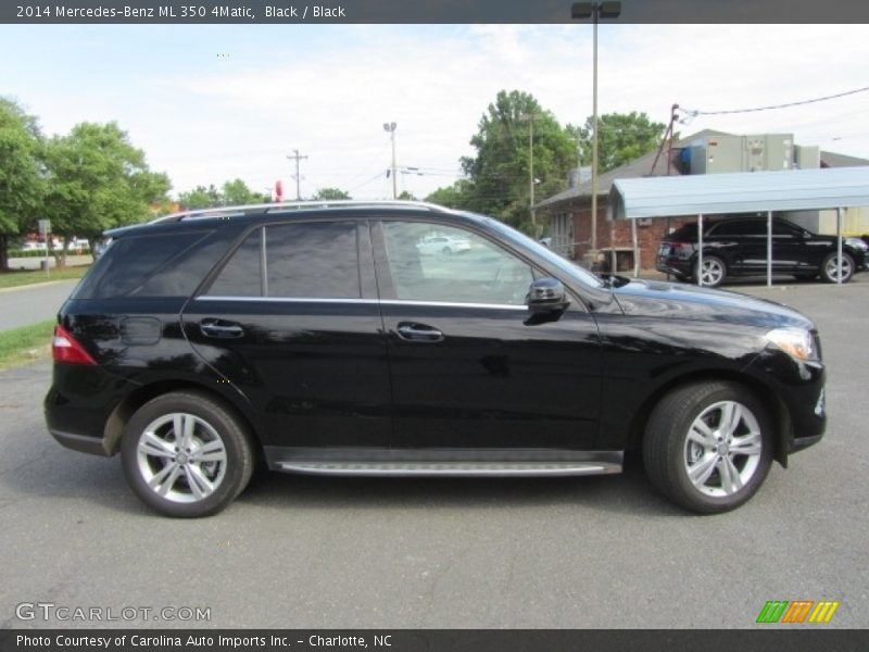 Black / Black 2014 Mercedes-Benz ML 350 4Matic