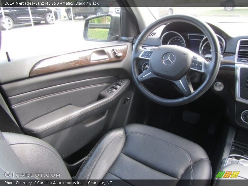Black / Black 2014 Mercedes-Benz ML 350 4Matic