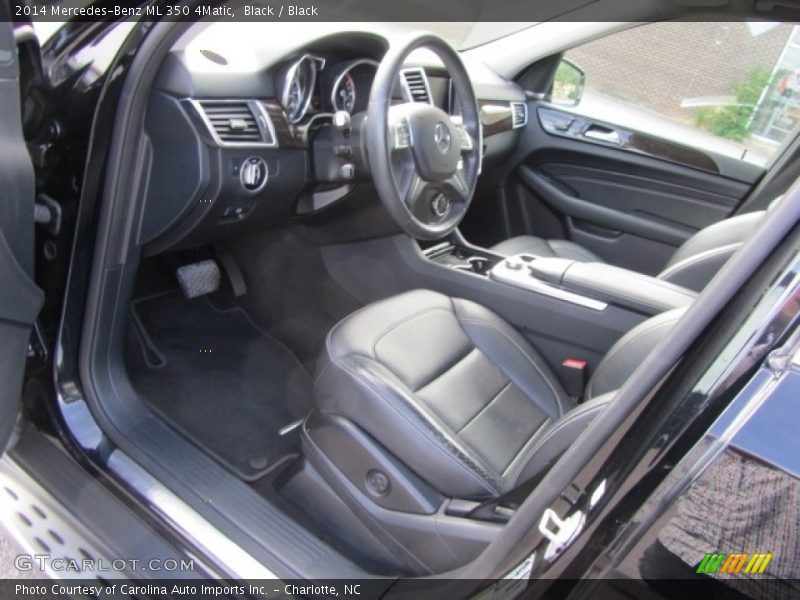 Black / Black 2014 Mercedes-Benz ML 350 4Matic