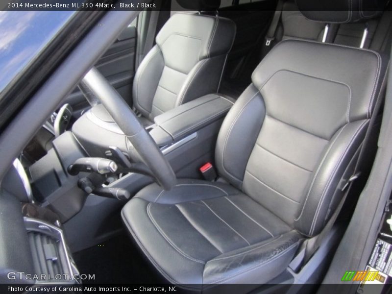 Black / Black 2014 Mercedes-Benz ML 350 4Matic