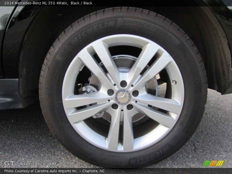 Black / Black 2014 Mercedes-Benz ML 350 4Matic