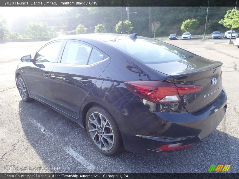 Phantom Black / Gray 2020 Hyundai Elantra Limited