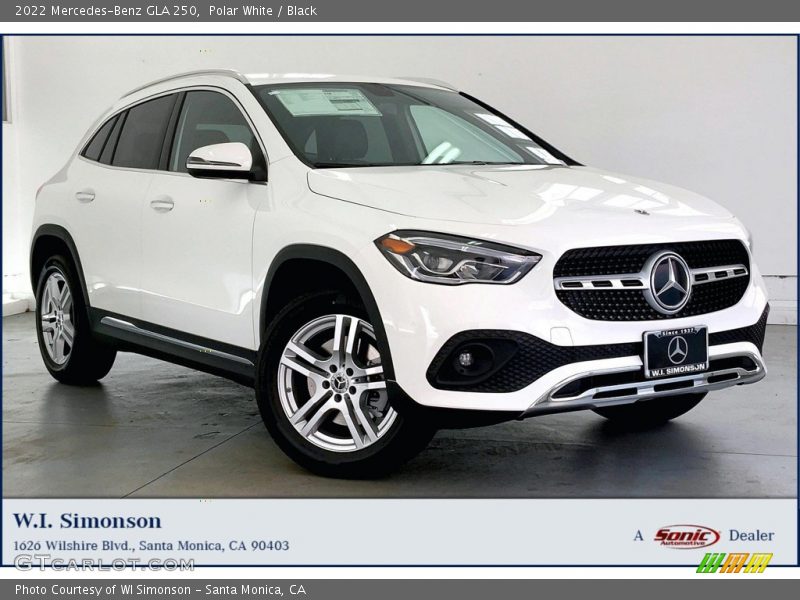 Polar White / Black 2022 Mercedes-Benz GLA 250