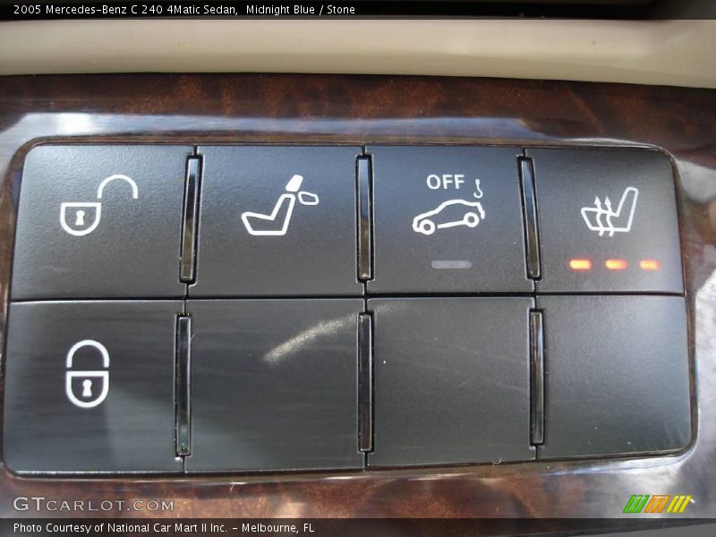 Midnight Blue / Stone 2005 Mercedes-Benz C 240 4Matic Sedan