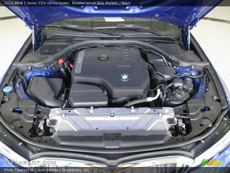  2019 3 Series 330i xDrive Sedan Engine - 2.0 Liter DI TwinPower Turbocharged DOHC 16-Valve VVT 4 Cylinder