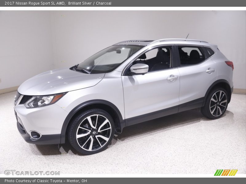 Brilliant Silver / Charcoal 2017 Nissan Rogue Sport SL AWD