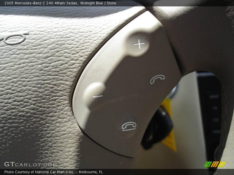Midnight Blue / Stone 2005 Mercedes-Benz C 240 4Matic Sedan