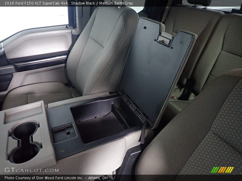 Shadow Black / Medium Earth Gray 2016 Ford F150 XLT SuperCab 4x4