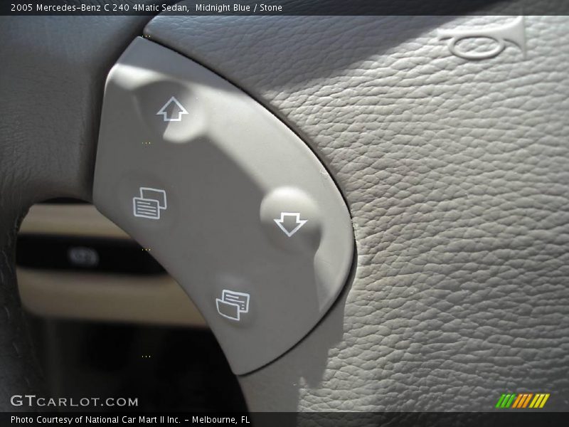 Midnight Blue / Stone 2005 Mercedes-Benz C 240 4Matic Sedan