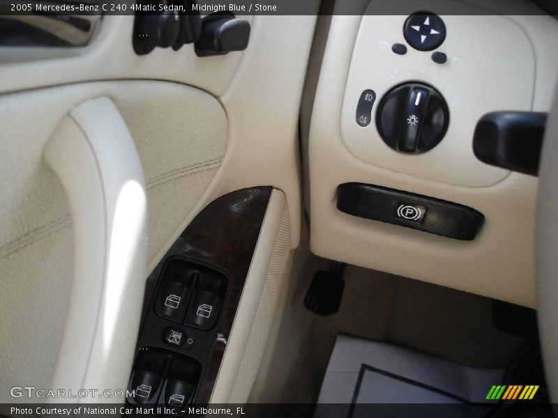 Midnight Blue / Stone 2005 Mercedes-Benz C 240 4Matic Sedan