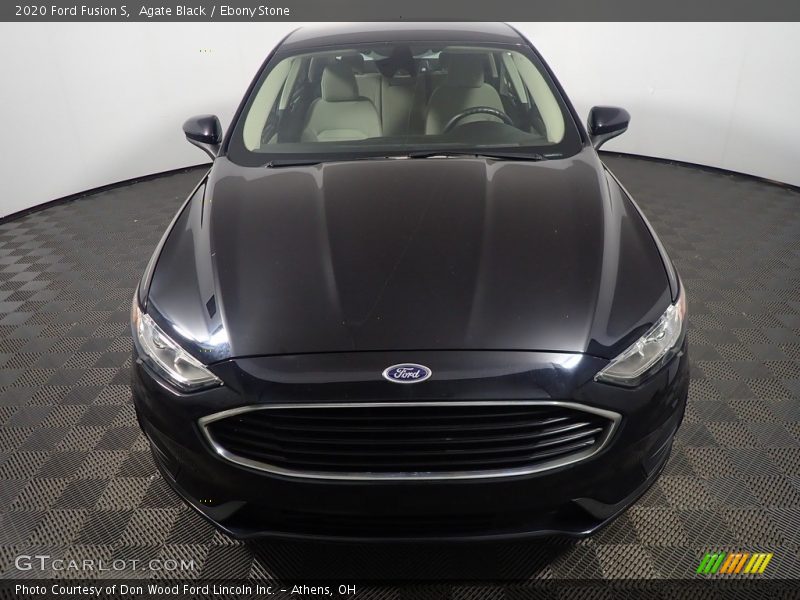 Agate Black / Ebony Stone 2020 Ford Fusion S
