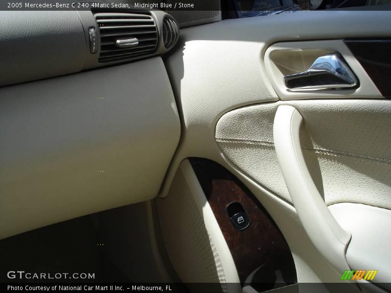 Midnight Blue / Stone 2005 Mercedes-Benz C 240 4Matic Sedan
