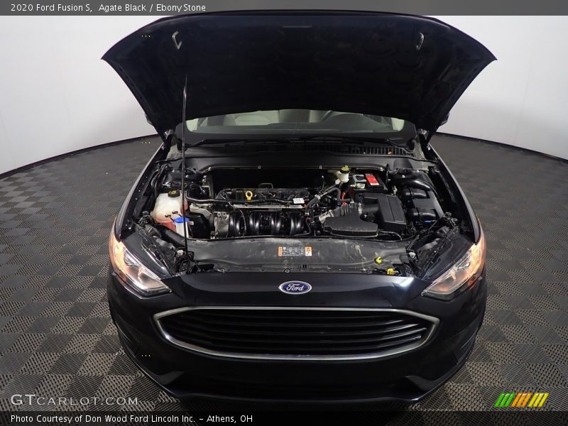 Agate Black / Ebony Stone 2020 Ford Fusion S