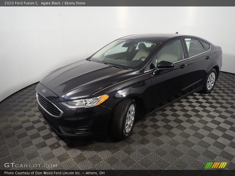 Agate Black / Ebony Stone 2020 Ford Fusion S