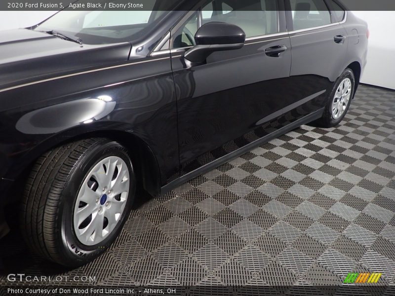 Agate Black / Ebony Stone 2020 Ford Fusion S