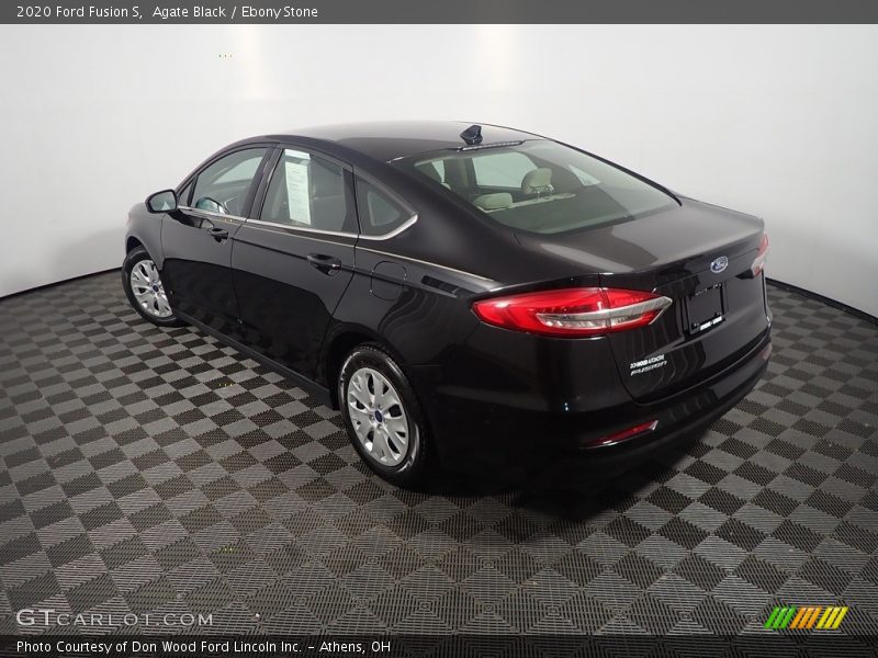 Agate Black / Ebony Stone 2020 Ford Fusion S