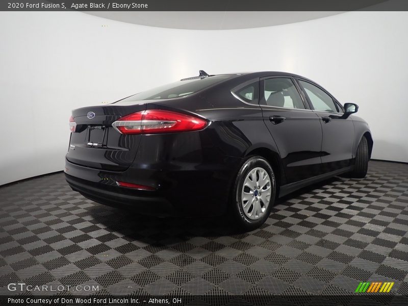 Agate Black / Ebony Stone 2020 Ford Fusion S