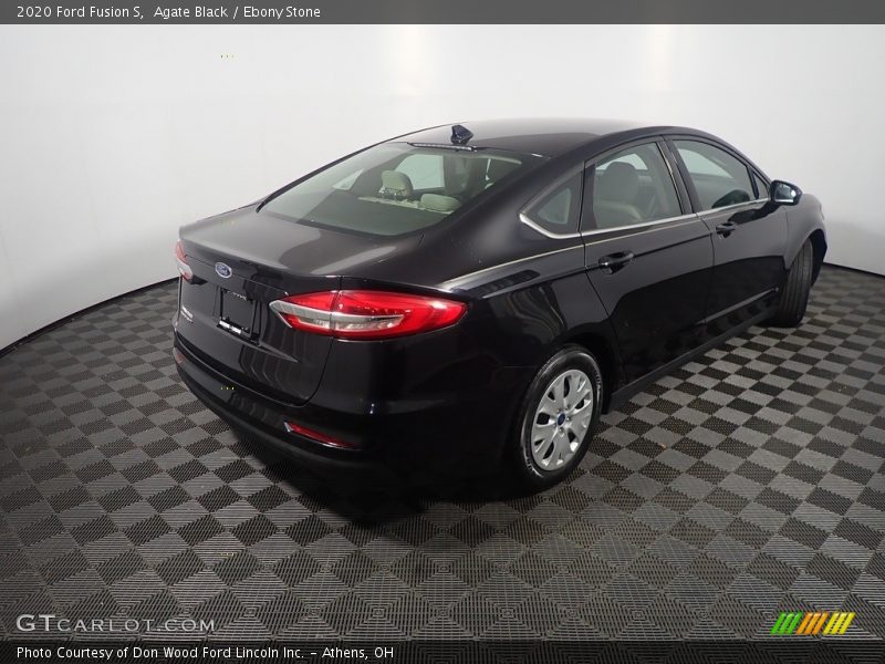 Agate Black / Ebony Stone 2020 Ford Fusion S
