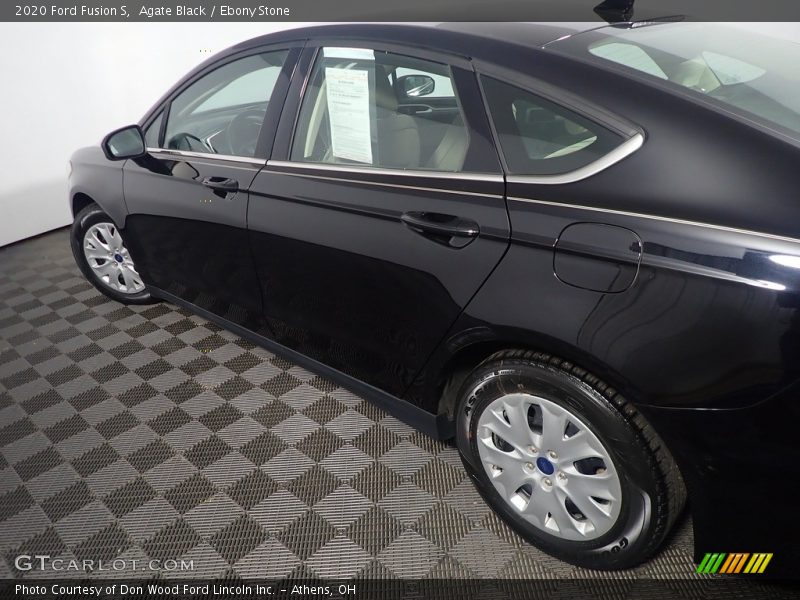 Agate Black / Ebony Stone 2020 Ford Fusion S