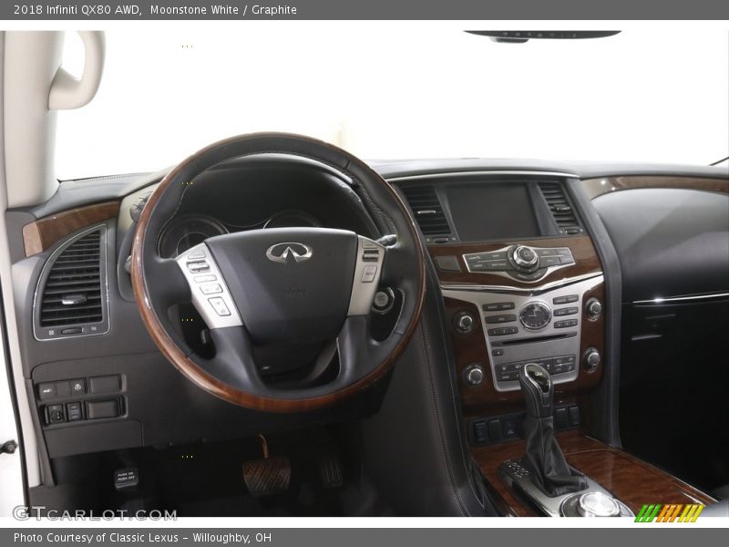 Dashboard of 2018 QX80 AWD