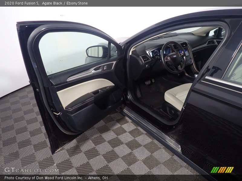 Agate Black / Ebony Stone 2020 Ford Fusion S