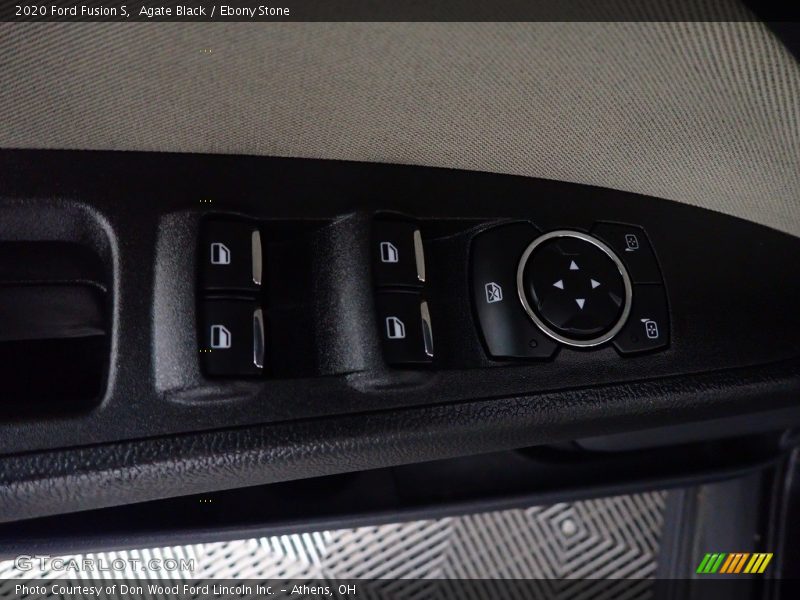 Agate Black / Ebony Stone 2020 Ford Fusion S